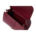 Fashion, accesorii si bijuterii - Femei - Accesorii femei - Genti si rucsacuri femei - Geantă Lucky Bees, piele, 12.5 x 22 x 16.5 cm, vișiniu roșu, 946VNC1352 - Infinity.ro