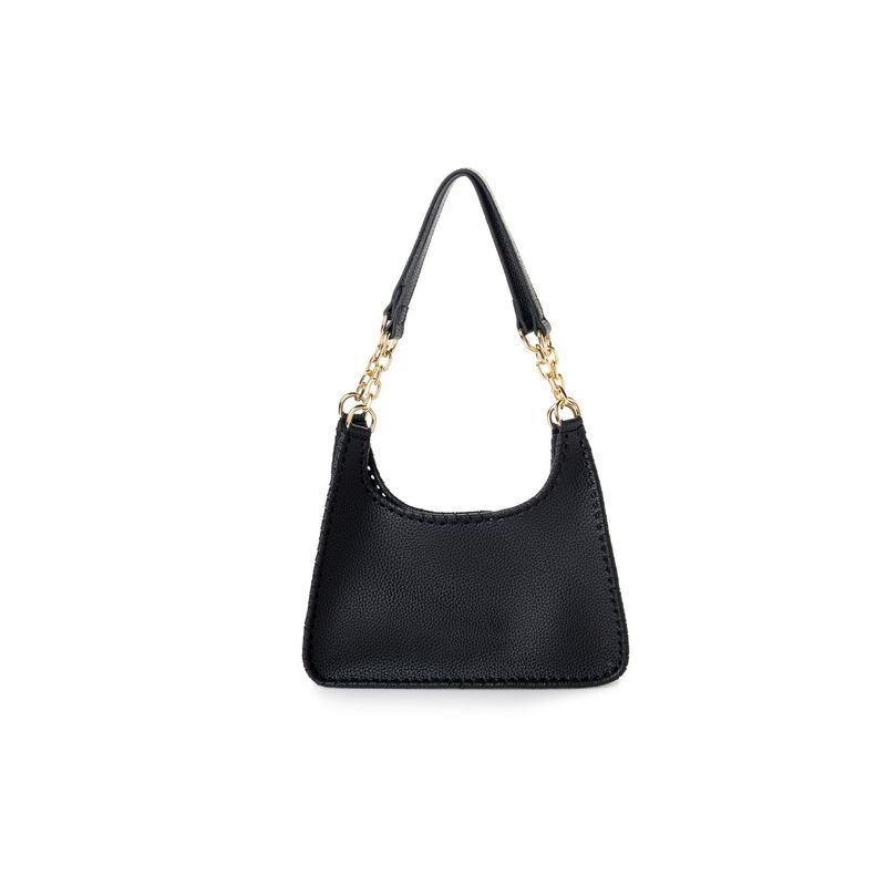 Fashion, accesorii si bijuterii - Femei - Accesorii femei - Genti si rucsacuri femei - Geantă de umăr Lucky Bees, piele, 13 x 34 x 17 cm, negru, 946VNC1226 - Infinity.ro