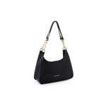 Fashion, accesorii si bijuterii - Femei - Accesorii femei - Genti si rucsacuri femei - Geantă de umăr Lucky Bees, piele, 13 x 34 x 17 cm, negru, 946VNC1226 - Infinity.ro