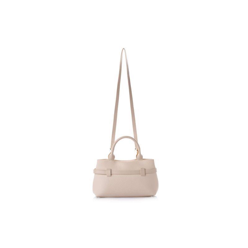 Fashion, accesorii si bijuterii - Femei - Accesorii femei - Genti si rucsacuri femei - Tote bag Lucky Bees, piele, 18.5 x 29 x 14 cm, crem, 946VNC1318 - Infinity.ro