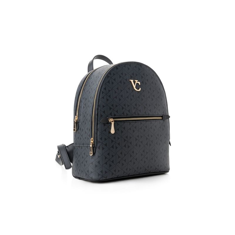 Fashion, accesorii si bijuterii - Femei - Accesorii femei - Genti si rucsacuri femei - Rucsac Lucky Bees, piele, 15 x 32 x 28 cm, negru, 946VNC1298 - Infinity.ro