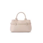 Fashion, accesorii si bijuterii - Femei - Accesorii femei - Genti si rucsacuri femei - Tote bag Lucky Bees, piele, 18.5 x 29 x 14 cm, crem, 946VNC1318 - Infinity.ro