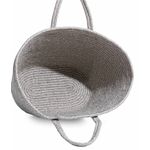 Fashion, accesorii si bijuterii - Femei - Accesorii femei - Genti si rucsacuri femei - Geantă decorativă Aberto Design, 100% bumbac, 30 cm, gri, 937ELT1163 - Infinity.ro