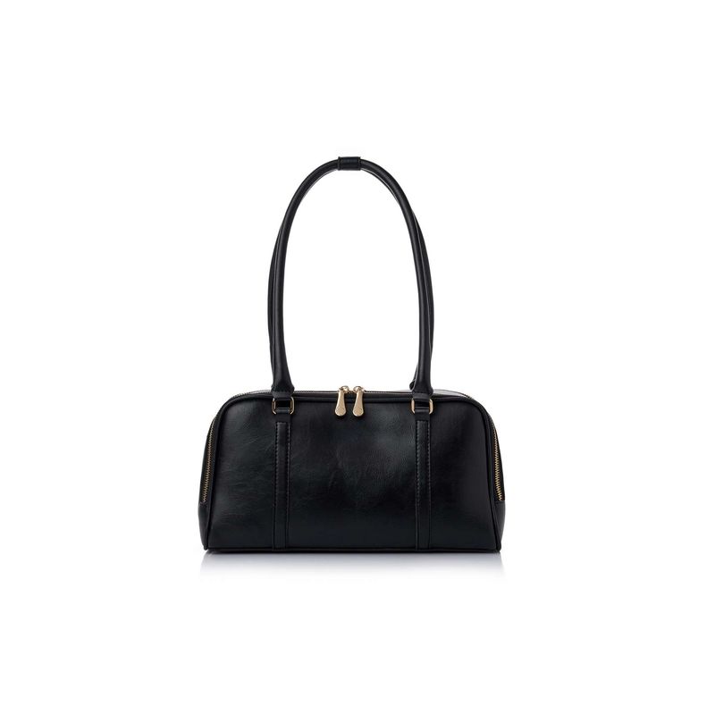 Fashion, accesorii si bijuterii - Femei - Accesorii femei - Genti si rucsacuri femei - Geantă de umăr Lucky Bees, piele, 6 x 32 x 11 cm, negru, 946VNC1338 - Infinity.ro