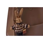 Fashion, accesorii si bijuterii - Femei - Accesorii femei - Genti si rucsacuri femei - Tote bag Lucky Bees, piele, 10 x 28 x 31 cm, închis bej-cenușiu, 671LKB2179 - Infinity.ro