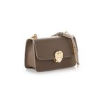 Fashion, accesorii si bijuterii - Femei - Accesorii femei - Genti si rucsacuri femei - Geantă de umăr Lucky Bees, piele, 10 x 24 x 15 cm, închis bej-cenușiu, 946VNC1211 - Infinity.ro