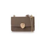 Fashion, accesorii si bijuterii - Femei - Accesorii femei - Genti si rucsacuri femei - Geantă de umăr Lucky Bees, piele, 10 x 24 x 15 cm, închis bej-cenușiu, 946VNC1211 - Infinity.ro