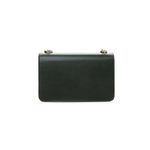 Fashion, accesorii si bijuterii - Femei - Accesorii femei - Genti si rucsacuri femei - Geantă de umăr Lucky Bees, piele, 10 x 24 x 15 cm, închis verde, 946VNC1180 - Infinity.ro