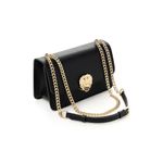 Fashion, accesorii si bijuterii - Femei - Accesorii femei - Genti si rucsacuri femei - Geantă de umăr Lucky Bees, piele, 10 x 24 x 15 cm, negru, 946VNC1177 - Infinity.ro