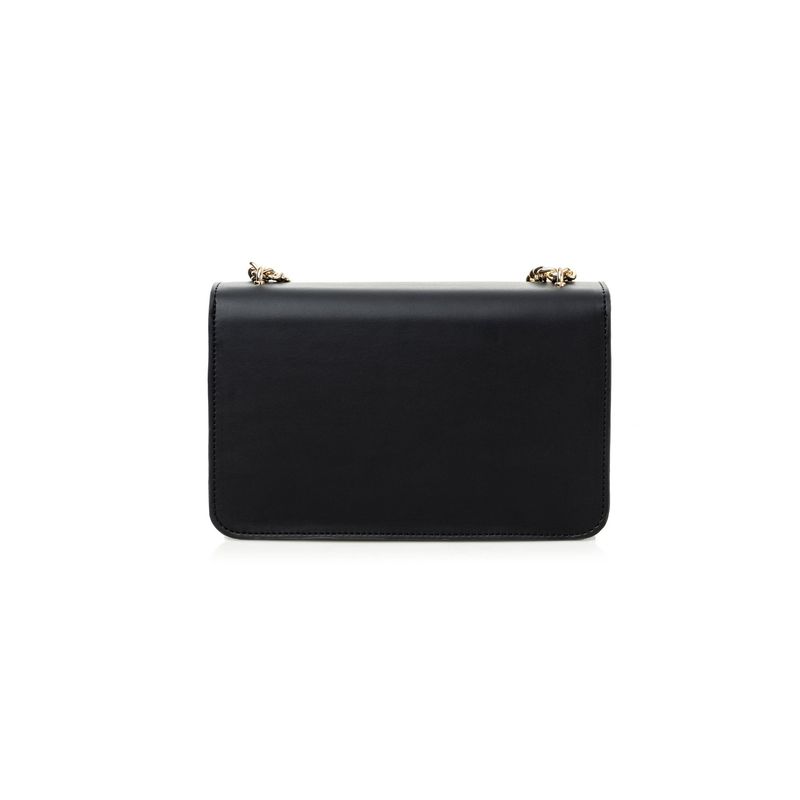 Fashion, accesorii si bijuterii - Femei - Accesorii femei - Genti si rucsacuri femei - Geantă de umăr Lucky Bees, piele, 10 x 24 x 15 cm, negru, 946VNC1177 - Infinity.ro