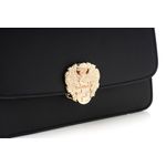 Fashion, accesorii si bijuterii - Femei - Accesorii femei - Genti si rucsacuri femei - Geantă de umăr Lucky Bees, piele, 10 x 24 x 15 cm, negru, 946VNC1177 - Infinity.ro
