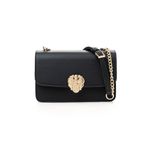 Fashion, accesorii si bijuterii - Femei - Accesorii femei - Genti si rucsacuri femei - Geantă de umăr Lucky Bees, piele, 10 x 24 x 15 cm, negru, 946VNC1177 - Infinity.ro
