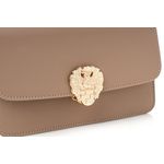 Fashion, accesorii si bijuterii - Femei - Accesorii femei - Genti si rucsacuri femei - Geantă de umăr Lucky Bees, piele, 10 x 24 x 15 cm, bej-cenușiu, 946VNC1181 - Infinity.ro