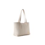 Fashion, accesorii si bijuterii - Femei - Accesorii femei - Genti si rucsacuri femei - Tote bag Lucky Bees, piele, 14 x 38 x 27.5 cm, alb, 946VNC1306 - Infinity.ro