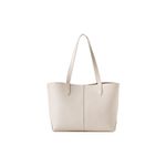 Fashion, accesorii si bijuterii - Femei - Accesorii femei - Genti si rucsacuri femei - Tote bag Lucky Bees, piele, 14 x 38 x 27.5 cm, alb, 946VNC1306 - Infinity.ro
