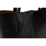 Fashion, accesorii si bijuterii - Femei - Accesorii femei - Genti si rucsacuri femei - Tote bag Lucky Bees, piele, 14 x 38 x 27.5 cm, negru, 946VNC1305 - Infinity.ro
