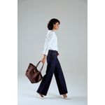 Fashion, accesorii si bijuterii - Femei - Accesorii femei - Genti si rucsacuri femei - Tote bag Lucky Bees, piele, 13 x 52 x 27 cm, bordo, 946VNC1300 - Infinity.ro