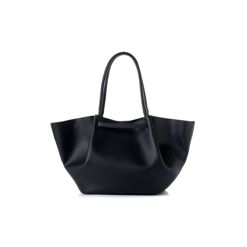 Fashion, accesorii si bijuterii - Femei - Accesorii femei - Genti si rucsacuri femei - Tote bag Lucky Bees, piele, 13 x 52 x 27 cm, negru, 946VNC1284 - Infinity.ro