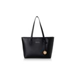 Fashion, accesorii si bijuterii - Femei - Accesorii femei - Genti si rucsacuri femei - Tote bag Lucky Bees, piele, 11 x 32 x 24 cm, negru, 946VNC1235 - Infinity.ro