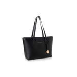 Fashion, accesorii si bijuterii - Femei - Accesorii femei - Genti si rucsacuri femei - Tote bag Lucky Bees, piele, 11 x 32 x 24 cm, negru, 946VNC1235 - Infinity.ro