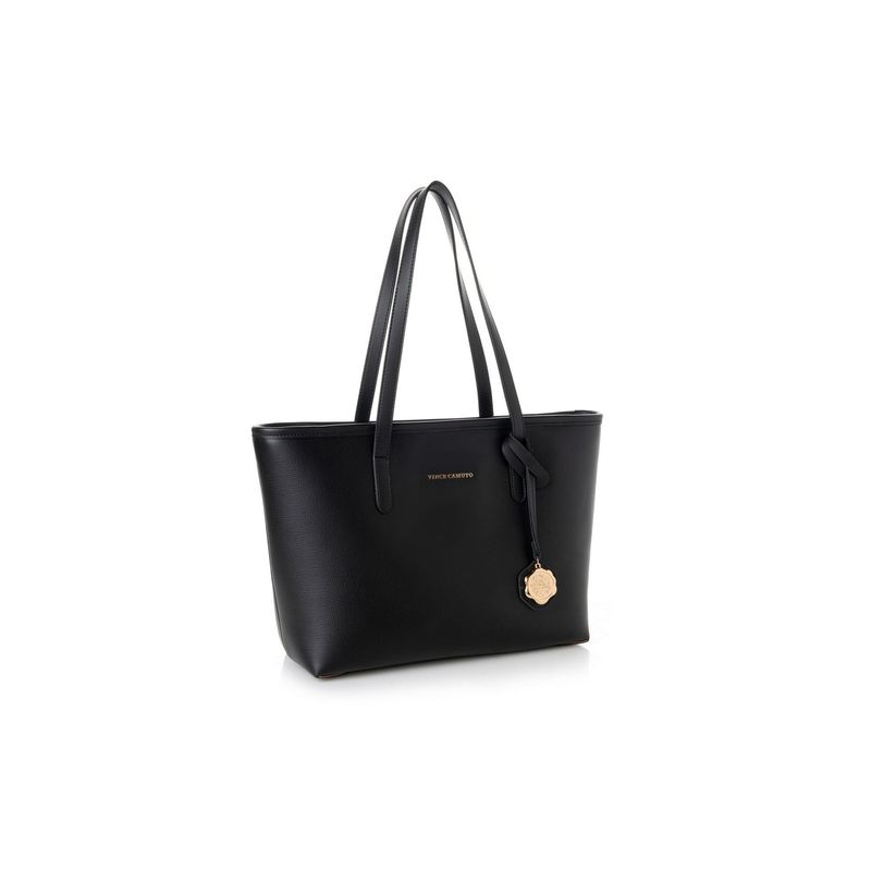 Fashion, accesorii si bijuterii - Femei - Accesorii femei - Genti si rucsacuri femei - Tote bag Lucky Bees, piele, 11 x 32 x 24 cm, negru, 946VNC1235 - Infinity.ro