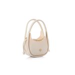 Fashion, accesorii si bijuterii - Femei - Accesorii femei - Genti si rucsacuri femei - Geantă de umăr Lucky Bees, piele, 9 x 28 x 21 cm, crem, 671LKB2113 - Infinity.ro