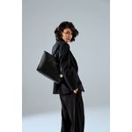 Fashion, accesorii si bijuterii - Femei - Accesorii femei - Genti si rucsacuri femei - Tote bag Lucky Bees, piele, 11 x 32 x 24 cm, negru, 946VNC1235 - Infinity.ro