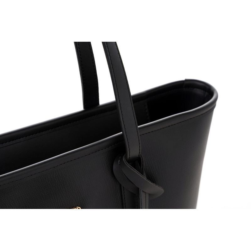 Fashion, accesorii si bijuterii - Femei - Accesorii femei - Genti si rucsacuri femei - Tote bag Lucky Bees, piele, 11 x 32 x 24 cm, negru, 946VNC1235 - Infinity.ro
