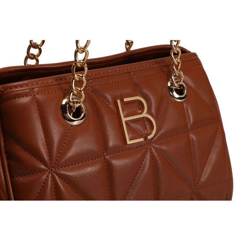Fashion, accesorii si bijuterii - Femei - Accesorii femei - Genti si rucsacuri femei - Geantă de umăr Lucky Bees, piele, 11 x 25 x 21 cm, tan, 671LKB1467 - Infinity.ro