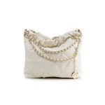 Fashion, accesorii si bijuterii - Femei - Accesorii femei - Genti si rucsacuri femei - Geantă de umăr Lucky Bees, piele, 11 x 36 x 16 cm, crem, 946VNC1141 - Infinity.ro