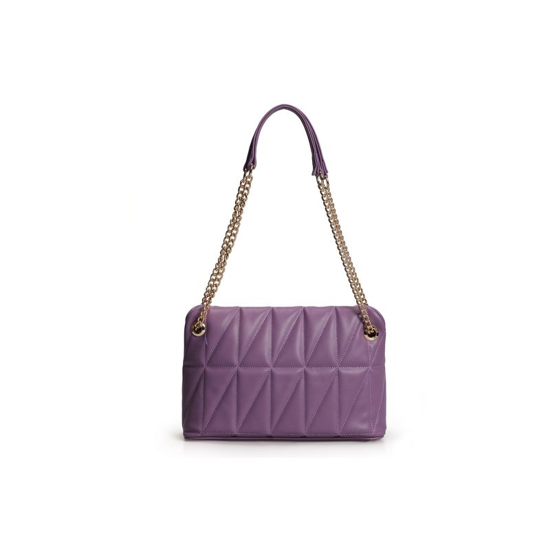 Fashion, accesorii si bijuterii - Femei - Accesorii femei - Genti si rucsacuri femei - Geantă de umăr Lucky Bees, piele, 11 x 32 x 21 cm, lila, 671LKB1620 - Infinity.ro