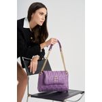 Fashion, accesorii si bijuterii - Femei - Accesorii femei - Genti si rucsacuri femei - Geantă de umăr Lucky Bees, piele, 11 x 32 x 21 cm, lila, 671LKB1620 - Infinity.ro