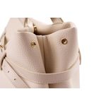 Fashion, accesorii si bijuterii - Femei - Accesorii femei - Genti si rucsacuri femei - Tote bag Lucky Bees, piele, 17 x 40 x 26 cm, crem, 946VNC1316 - Infinity.ro