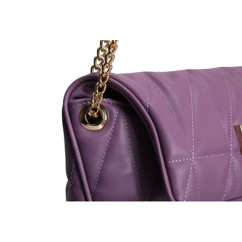 Fashion, accesorii si bijuterii - Femei - Accesorii femei - Genti si rucsacuri femei - Geantă de umăr Lucky Bees, piele, 11 x 32 x 21 cm, lila, 671LKB1620 - Infinity.ro