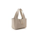 Fashion, accesorii si bijuterii - Femei - Accesorii femei - Genti si rucsacuri femei - Tote bag Lucky Bees, piele, 15 x 33 x 22 cm, bej, 946VNC1293 - Infinity.ro