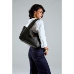Fashion, accesorii si bijuterii - Femei - Accesorii femei - Genti si rucsacuri femei - Tote bag Lucky Bees, piele, 15 x 33 x 22 cm, negru, 946VNC1286 - Infinity.ro