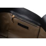 Fashion, accesorii si bijuterii - Femei - Accesorii femei - Genti si rucsacuri femei - Tote bag Lucky Bees, piele, 15 x 33 x 22 cm, negru, 946VNC1286 - Infinity.ro