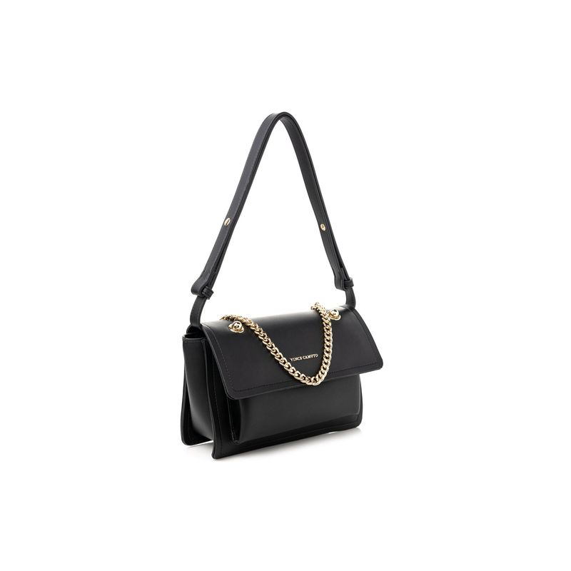 Fashion, accesorii si bijuterii - Femei - Accesorii femei - Genti si rucsacuri femei - Geantă de umăr Lucky Bees, piele, 9 x 27 x 20 cm, negru, 946VNC1199 - Infinity.ro