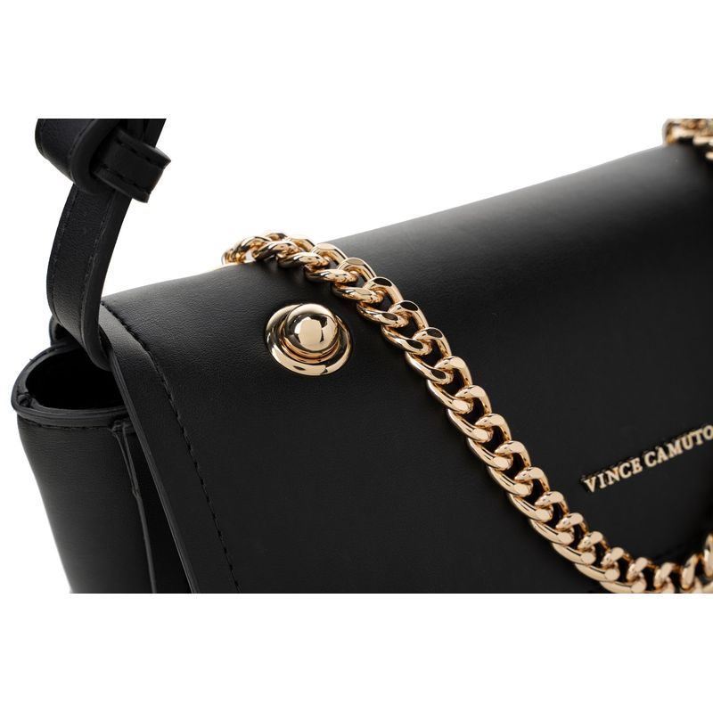 Fashion, accesorii si bijuterii - Femei - Accesorii femei - Genti si rucsacuri femei - Geantă de umăr Lucky Bees, piele, 9 x 27 x 20 cm, negru, 946VNC1199 - Infinity.ro