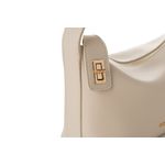 Fashion, accesorii si bijuterii - Femei - Accesorii femei - Genti si rucsacuri femei - Geantă de umăr Lucky Bees, piele, 10 x 24 x 16 cm, crem, 946VNC1274 - Infinity.ro