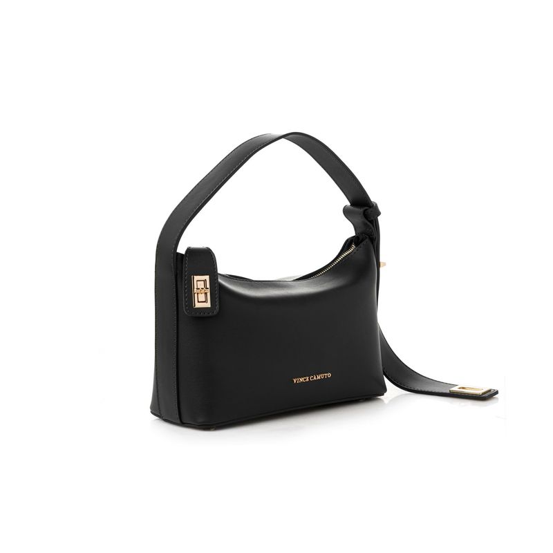 Fashion, accesorii si bijuterii - Femei - Accesorii femei - Genti si rucsacuri femei - Geantă de umăr Lucky Bees, piele, 10 x 24 x 16 cm, negru, 946VNC1273 - Infinity.ro