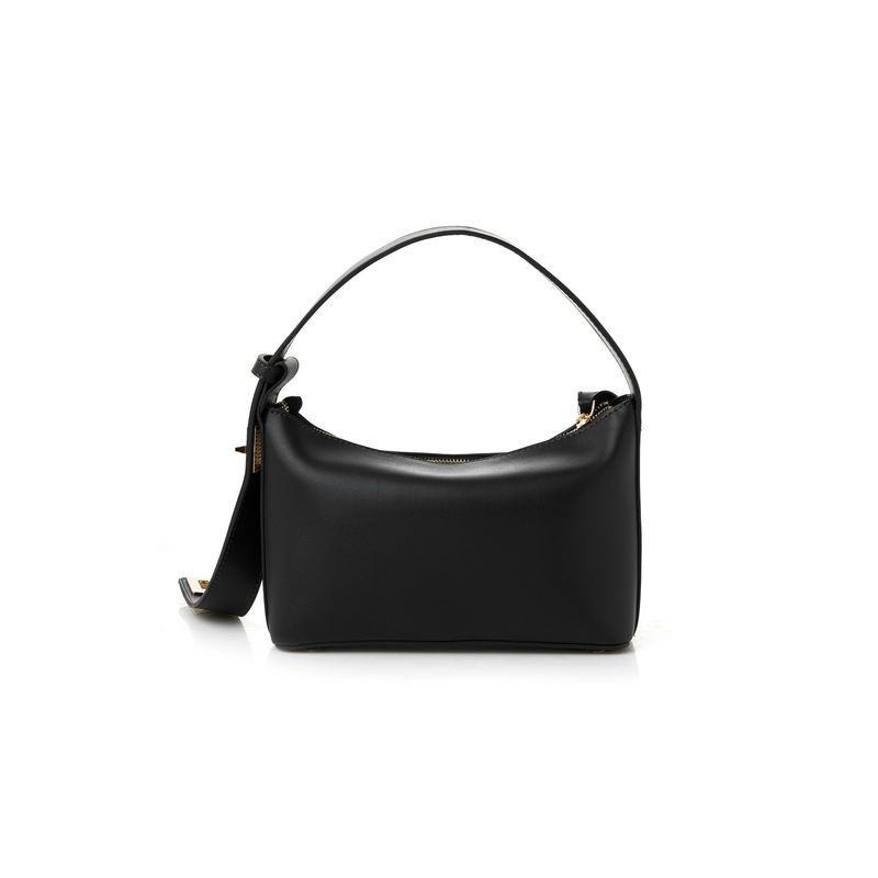 Fashion, accesorii si bijuterii - Femei - Accesorii femei - Genti si rucsacuri femei - Geantă de umăr Lucky Bees, piele, 10 x 24 x 16 cm, negru, 946VNC1273 - Infinity.ro
