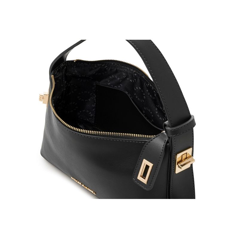Fashion, accesorii si bijuterii - Femei - Accesorii femei - Genti si rucsacuri femei - Geantă de umăr Lucky Bees, piele, 10 x 24 x 16 cm, negru, 946VNC1273 - Infinity.ro