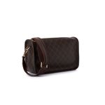 Fashion, accesorii si bijuterii - Femei - Accesorii femei - Genti si rucsacuri femei - Geantă de umăr Lucky Bees, piele, 10 x 24 x 16 cm, maro, 671LKB2215 - Infinity.ro