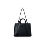 Fashion, accesorii si bijuterii - Femei - Accesorii femei - Genti si rucsacuri femei - Tote bag Lucky Bees, piele, 11 x 37 x 27 cm, negru, 946VNC1193 - Infinity.ro