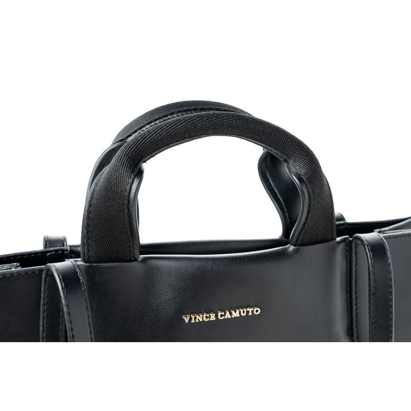 Fashion, accesorii si bijuterii - Femei - Accesorii femei - Genti si rucsacuri femei - Tote bag Lucky Bees, piele, 11 x 37 x 27 cm, negru, 946VNC1193 - Infinity.ro