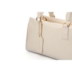 Fashion, accesorii si bijuterii - Femei - Accesorii femei - Genti si rucsacuri femei - Geantă de umăr Lucky Bees, piele, 11 x 26 x 15 cm, crem, 671LKB2153 - Infinity.ro