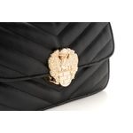 Fashion, accesorii si bijuterii - Femei - Accesorii femei - Genti si rucsacuri femei - Geantă de umăr Lucky Bees, piele, 9 x 21 x 12 cm, negru, 946VNC1203 - Infinity.ro