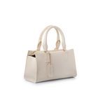 Fashion, accesorii si bijuterii - Femei - Accesorii femei - Genti si rucsacuri femei - Geantă de umăr Lucky Bees, piele, 11 x 26 x 15 cm, crem, 671LKB2153 - Infinity.ro