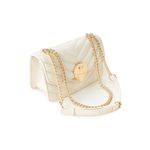 Fashion, accesorii si bijuterii - Femei - Accesorii femei - Genti si rucsacuri femei - Geantă de umăr Lucky Bees, piele, 9 x 21 x 12 cm, crem, 946VNC1204 - Infinity.ro